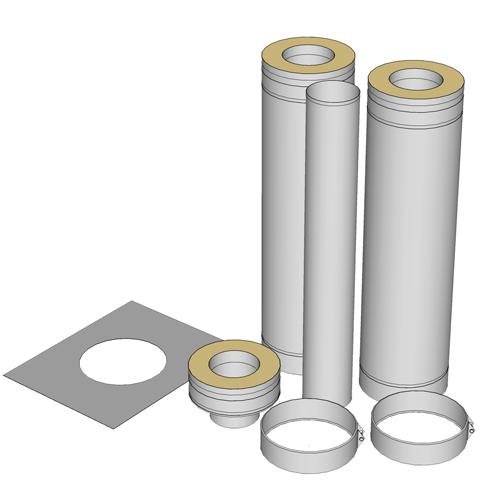 Modulex bastuskorsten